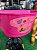 BICICLETA  ARO (12) FEMININA  BALANCE (EQUILIBRIO) BIKE NATHOR AMARELA/ROSA - Imagem 3