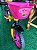 BICICLETA  ARO (12) FEMININA  BALANCE (EQUILIBRIO) BIKE NATHOR AMARELA/ROSA - Imagem 4