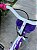 BICICLETA ARO (16) FEMININA CALOI CECI S/ MARCHA FREIO V-BRAKE COM CESTA COR BRANCO/ROXO - Imagem 9