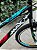 BICICLETA ARO (24) MASCULINA CALOI MAX  21 VELOCIDADES FREIOS V-BRAKE COR PRETO/AZUL/VERMELHO - Imagem 10
