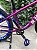 BICICLETA MTB FREERIDE ARO (26) HUPI NAJA KIT SINGLE S/ MARCHA FREIO DISC HIDRÁULICO TRASEIRO SHIMANO COR ROXO/BANCO - Imagem 3
