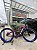 BICICLETA MTB FREERIDE ARO (26) HUPI NAJA KIT SINGLE S/ MARCHA FREIO DISC HIDRÁULICO TRASEIRO SHIMANO COR ROXO/BANCO - Imagem 1