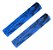PAR DE MANOPLA PUNHO BIKE BMX BORRACHA VELOOH 165MM AZUL/PRETO - Imagem 3