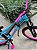 BICICLETA MTB FREERIDE ARO (26) VIKINGX TUFF-38 KIT SINGLE S/MARCHA FREIO DISC HIDRÁULICO TRASEIRO SHIMANO COR AZUL/ROSA - Imagem 8