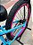 BICICLETA MTB FREERIDE ARO (26) VIKINGX TUFF-38 KIT SINGLE S/MARCHA FREIO DISC HIDRÁULICO TRASEIRO SHIMANO COR AZUL/ROSA - Imagem 11