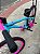 BICICLETA MTB FREERIDE ARO (26) VIKINGX TUFF-38 KIT SINGLE S/MARCHA FREIO DISC HIDRÁULICO TRASEIRO SHIMANO COR AZUL/ROSA - Imagem 10