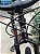BICICLETA MTB ARO (29) VENZO 21VELOCIDADES FREIO DISC MECÂNICO QUADRO 17 (M) COR PRETO/VERMELHO - Imagem 9