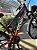 BICICLETA MTB FREERIDE ARO (26) VIKINGX TUFF 25 KIT 21 VELOCIDADES FREIO A DISCO MECANICO COR PRETO/ROSA - Imagem 4