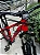 BICICLETA MTB ARO (29) HOUSTON KAMP CÂMBIO SHIMANO 21VELOCIDADES (3X7) FREIO DISC MECÂNICO TAMANHO 19 (G) VERMELHA/AZUL - Imagem 4