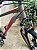 BICICLETA MTB ARO (29) HOUSTON KAMP CÂMBIO SHIMANO 21VELOCIDADES (3X7) FREIO DISC MECÂNICO TAMANHO 19 (G) PRATA/VERMELHO - Imagem 11