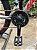 BICICLETA MTB ARO (29) HOUSTON KAMP CÂMBIO SHIMANO 21VELOCIDADES (3X7) FREIO DISC MECÂNICO TAMANHO 19 (G) PRATA/VERMELHO - Imagem 5
