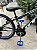 BICICLETA ARO (24) MASCULINA COR PRETO 21 VELOCIDADES FREIOS V-BRAKE GTI THOR - Imagem 3
