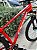 BICICLETA MTB ARO (29) OGGI HACKER HDS SHIMANO ESSA 8V FREIO DISC HIDRÁULICO QUADRO 19 (G) COR VERM/BCO/AZ - Imagem 11