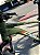 BICICLETA MTB ARO (29) OGGI HACKER HDS SHIMANO ESSA 8V FREIO DISC HIDRÁULICO QUADRO 17 (M) COR  VD/BCO/LAR - Imagem 9