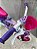 BICICLETA ARO (12) FEMININA COR VIOLETA/LILAS/BRANCO NATHOR COM CESTA - Imagem 6