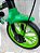 BICICLETA  ARO (12) MASCULINA COR VERDE/PRETO S/MARCHA MARCA NATHOR BLACK - Imagem 5