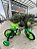 BICICLETA  ARO (12) MASCULINA COR VERDE/PRETO S/MARCHA MARCA NATHOR BLACK - Imagem 1
