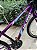 BICICLETA ARO (26) FEMININA COR VIOLETA C/MARCHA 18V MARCA MILANO AUTUNM COM CESTA - Imagem 4