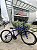 BICICLETA ARO (26) MASCULINA COR AZUL C/MARCHA 18V MARCA MILANO AUTUNM QUADRO REBAIXADO - Imagem 1