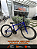 BICICLETA ARO (26) MASCULINA COR AZUL C/MARCHA 18V MARCA MILANO AUTUNM QUADRO REBAIXADO - Imagem 1