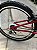 BICICLETA ARO (26) MASCULINA COR VERMELHA C/MARCHA 18V MARCA MILANO QUADRO REBAIXADO - Imagem 7