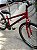 BICICLETA ARO (26) MASCULINA COR VERMELHA C/MARCHA 18V MARCA MILANO QUADRO REBAIXADO - Imagem 6