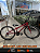 BICICLETA ARO (26) MASCULINA COR VERMELHA C/MARCHA 18V MARCA MILANO QUADRO REBAIXADO - Imagem 1
