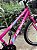 BICICLETA ARO (26) FEMININA COR PINK C/MARCHA 18V MARCA MILANO AUTUNM COM CESTA QUADRO REBAIXADO - Imagem 3