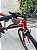 BICICLETA ARO (26) MASCULINA COR VERMELHA C/MARCHA 18V MARCA MILANO - Imagem 3
