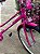 BICICLETA ARO (26) FEMININA COR ROSA FUCSIA S/MARCHA FREIO V-BRAKE ( A MÃO) MARCA MONARK BRISA - Imagem 6