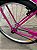 BICICLETA ARO (26) FEMININA COR ROSA FUCSIA S/MARCHA FREIO V-BRAKE ( A MÃO) MARCA MONARK BRISA - Imagem 5