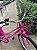 BICICLETA ARO (26) FEMININA COR ROSA FUCSIA S/MARCHA FREIO V-BRAKE ( A MÃO) MARCA MONARK BRISA - Imagem 3