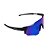 OCULOS CICLISMO LENTE AZUL ESPELHADO - Imagem 2