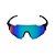 OCULOS CICLISMO LENTE AZUL ESPELHADO - Imagem 1