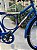 BICICLETA ARO (26) MASCULINA COR AZUL S/MARCHA FREIO V/BRAKE (A MÃO) E CONTRAPEDAL MARCA ATTACK BARRA SUPER FORTE - Imagem 4