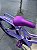 BICICLETA ARO (20) FEMININA COR VIOLETA S/MARCHA MARCA MONARK BRISA - Imagem 10