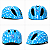 CAPACETE INFANTIL AZUL TUBARÃO ABSOLUTE KIDS DANCE TAMANHO M (54-57) - Imagem 3