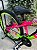 BICICLETA MTB FREERIDE ARO (26) VIKINGX TUFF-25 CAMBIO 21 VELOCIDADES FREIO DISC MECÂNICO COR ROSA/VERDE - Imagem 4