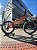 BICICLETA MTB FREERIDE ARO (26) VIKINGX TUFF X-35 CAMBIO 8 VELOCIDADES FREIO DISC HIDRÁULICO COR LARANJA/BRANCO - Imagem 1