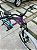 BICICLETA MTB FREERIDE ARO (26) VIKINGX TUFF X-44 CAMBIO 8 VELOCIDADES (1x8) FREIO DISC HIDRÁULICO COR ROXO/AZUL - Imagem 5