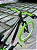 BICICLETA MTB FREERIDE ARO (26) VIKINGX TUFF X-44 CAMBIO 8 VELOCIDADES(1x8) FREIO DISC HIDRÁULICO COR PRETO/BRANCO/VERDE - Imagem 4