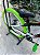 BICICLETA MTB FREERIDE ARO (26) VIKINGX TUFF X-44 CAMBIO 8 VELOCIDADES(1x8) FREIO DISC HIDRÁULICO COR PRETO/BRANCO/VERDE - Imagem 3