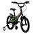 BICICLETA ARO (16) MASCULINA COR CAMUFLADA VERDE S/MARCHA FREIO V-BRAKE MARCA GROOVE - Imagem 2