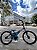 BICICLETA ARO (20) MASCULINA COR CAMUFLADA AZUL S/MARCHA FREIO V-BRAKE MARCA GROOVE - Imagem 2