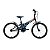 BICICLETA ARO (20) MASCULINA COR CAMUFLADA AZUL S/MARCHA FREIO V-BRAKE MARCA GROOVE - Imagem 1