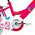 BICICLETA ARO (20) FEMININA ROSA/BRANCO S/MARCHA FREIO V-BRAKE GROOVE MY BIKE - Imagem 4