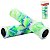 PAR DE MANOPLA PUNHO BIKE BMX3 ABSOLUTE BRANCO/VERDE/AZUL (160MM) - Imagem 1