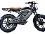 BICICLETA ELÉTRICA AUTOPROPELIDO INOW X100 SERIES 1000W SUSPENSÃO DUPLA PRETO/MARRON AUTONONIA 60KM - Imagem 1