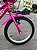 BICICLETA ARO (16) FEMININA COR PINK/PINK  S/MARCHA MARCA MILANO GROW UP - Imagem 7