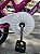 BICICLETA ARO (16) FEMININA PINK S/MARCHA FREIO V-BRAKE MILANO AURA - Imagem 3